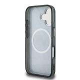Karl Lagerfeld IML K&CH Heads Repeated Logo MagSafe Zadní Kryt pro iPhone 16 Black