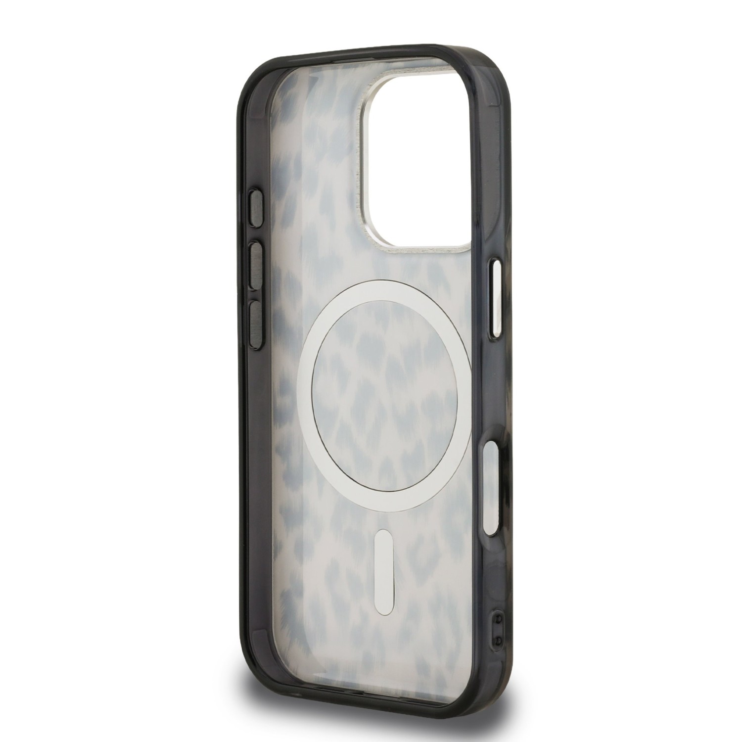 Karl Lagerfeld IML Leopard MagSafe Zadní Kryt pro iPhone 16 Pro Brown
