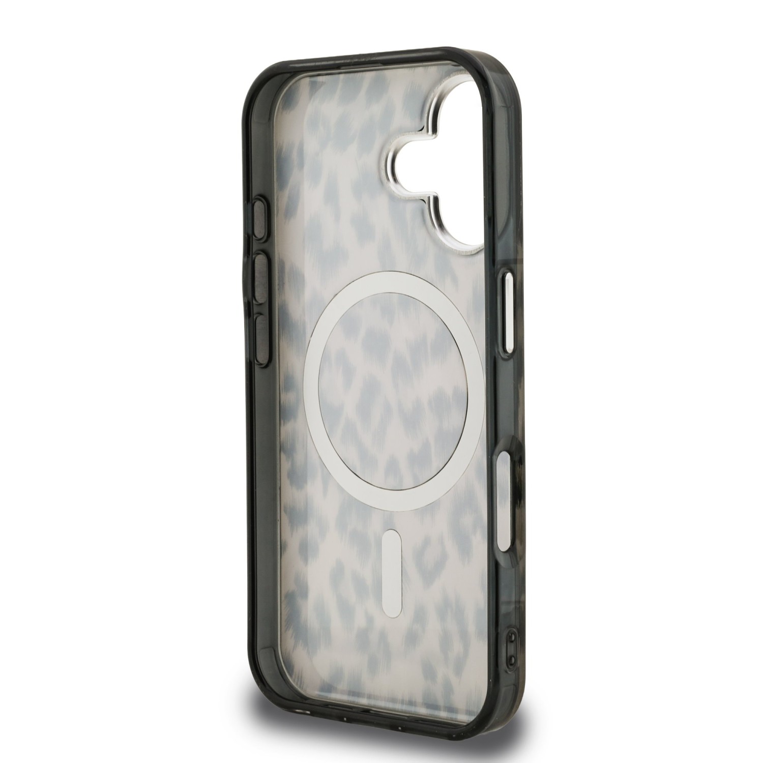 Karl Lagerfeld IML Leopard MagSafe Zadní Kryt pro iPhone 16 Brown