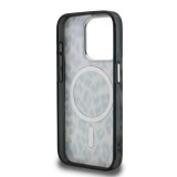 Karl Lagerfeld IML Leopard MagSafe Zadní Kryt pro iPhone 15 Pro Max Brown