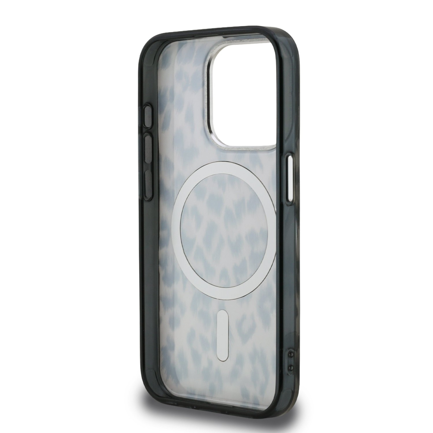 Karl Lagerfeld IML Leopard MagSafe Zadní Kryt pro iPhone 15 Pro Max Brown