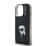 Karl Lagerfeld IML Aquarelle Karl Zadní Kryt pro iPhone 15 Pro Max Black