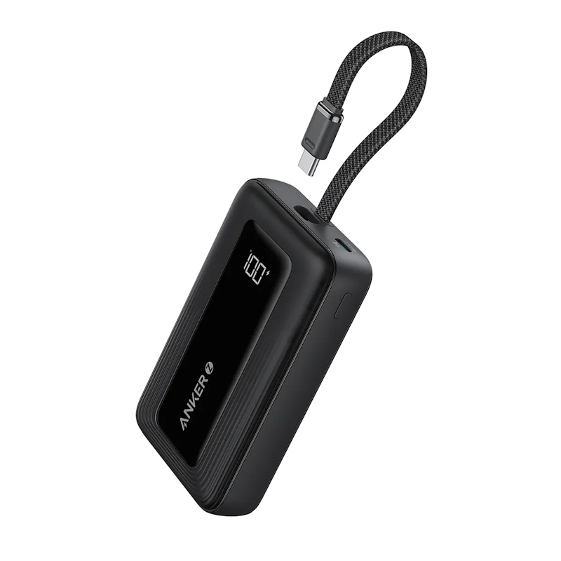 Powerbanka Anker Zolo 10000mAh, 30W s kabelem USB-C černá