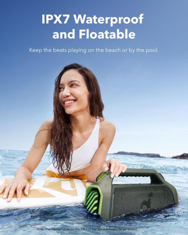 Anker soundcore Boom 2 Plus Bluetooth reproduktor zelená
