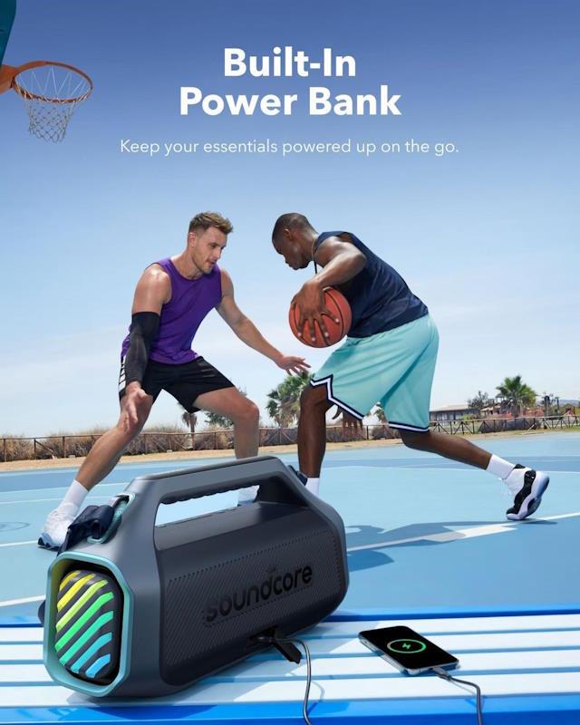 Anker soundcore Boom 2 Plus Bluetooth reproduktor modrá