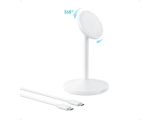 Anker MagGo A25X1 Bezdrátový nabíjecí stojánek 15W bílá