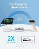 Anker MagGo B25M8 Bezdrátová nabíječka 15W bílá