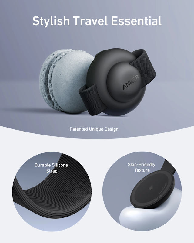 Anker MagGo B25M8 Bezdrátová nabíječka 15W černá
