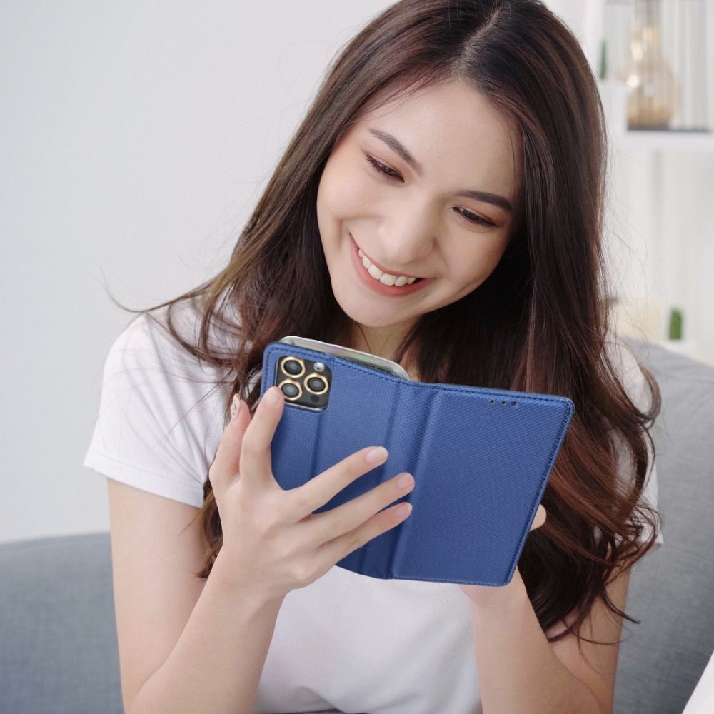 SMART CASE Book for SAMSUNG J4+ ( J4 Plus ) navy blue