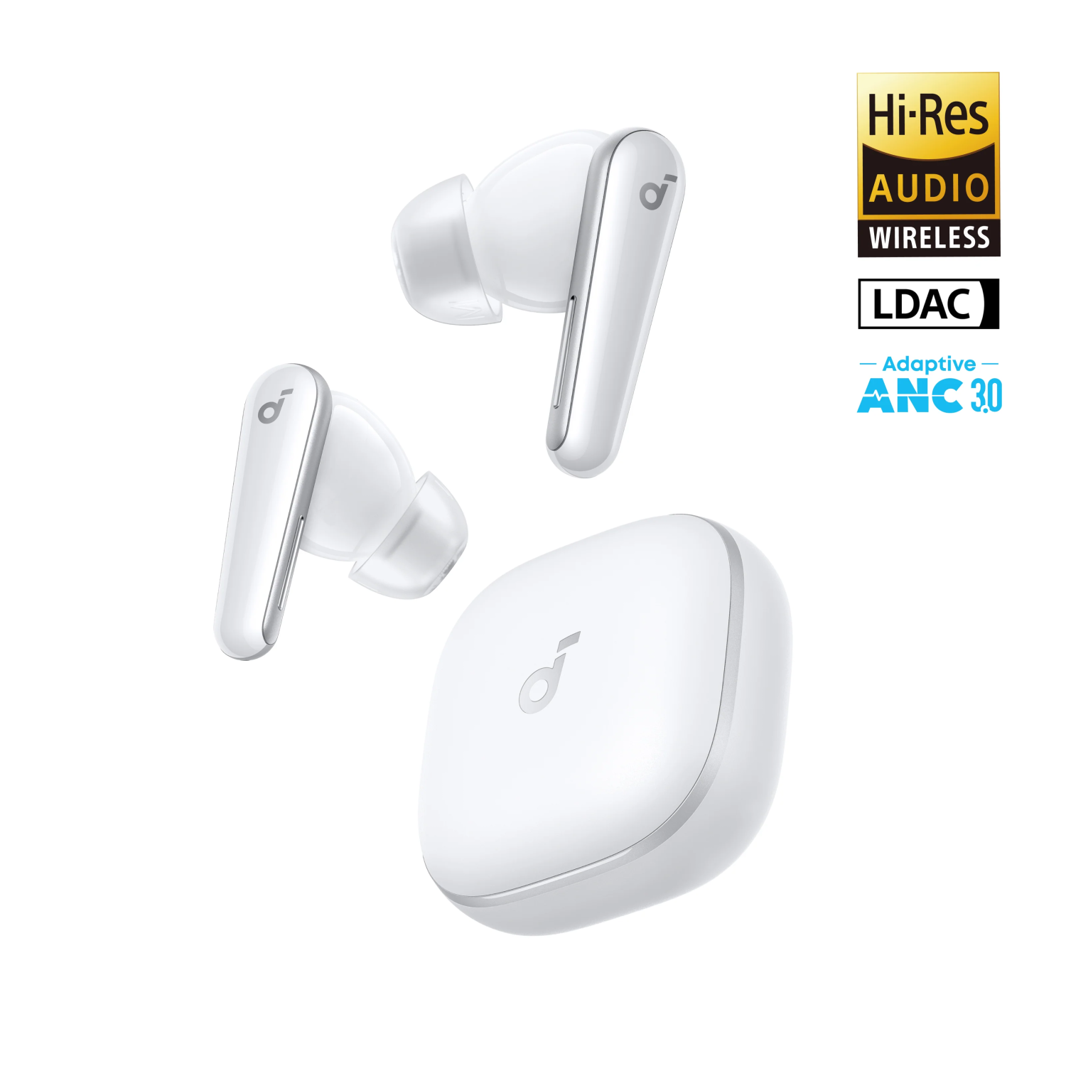 Anker soundcore Liberty 5 Bluetooth sluchátka bílá