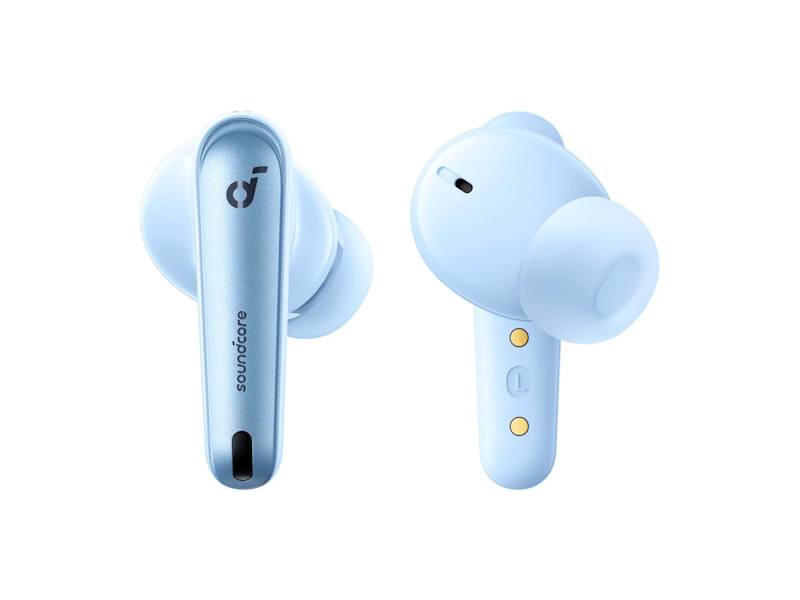 Anker soundcore Liberty 4 NC Bluetooth sluchátka světle modrá