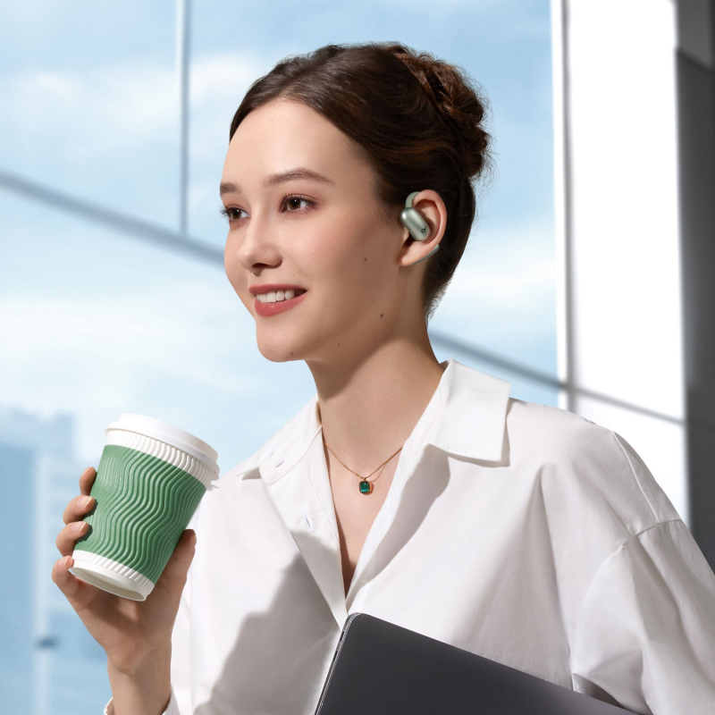 Anker soundcore AeroFit 2 Bluetooth sluchátka zelená