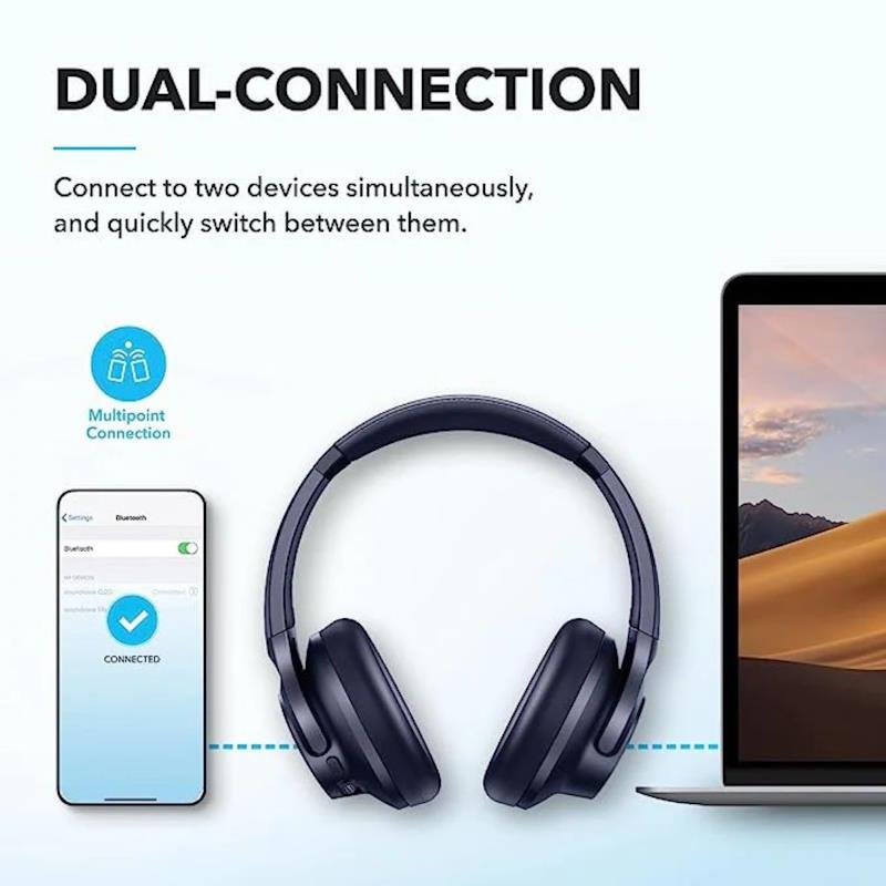 Anker soundcore Q20i Bluetooth sluchátka modrá