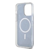 Guess IML Marble MagSafe Zadní Kryt pro iPhone 13 Pro Max Black