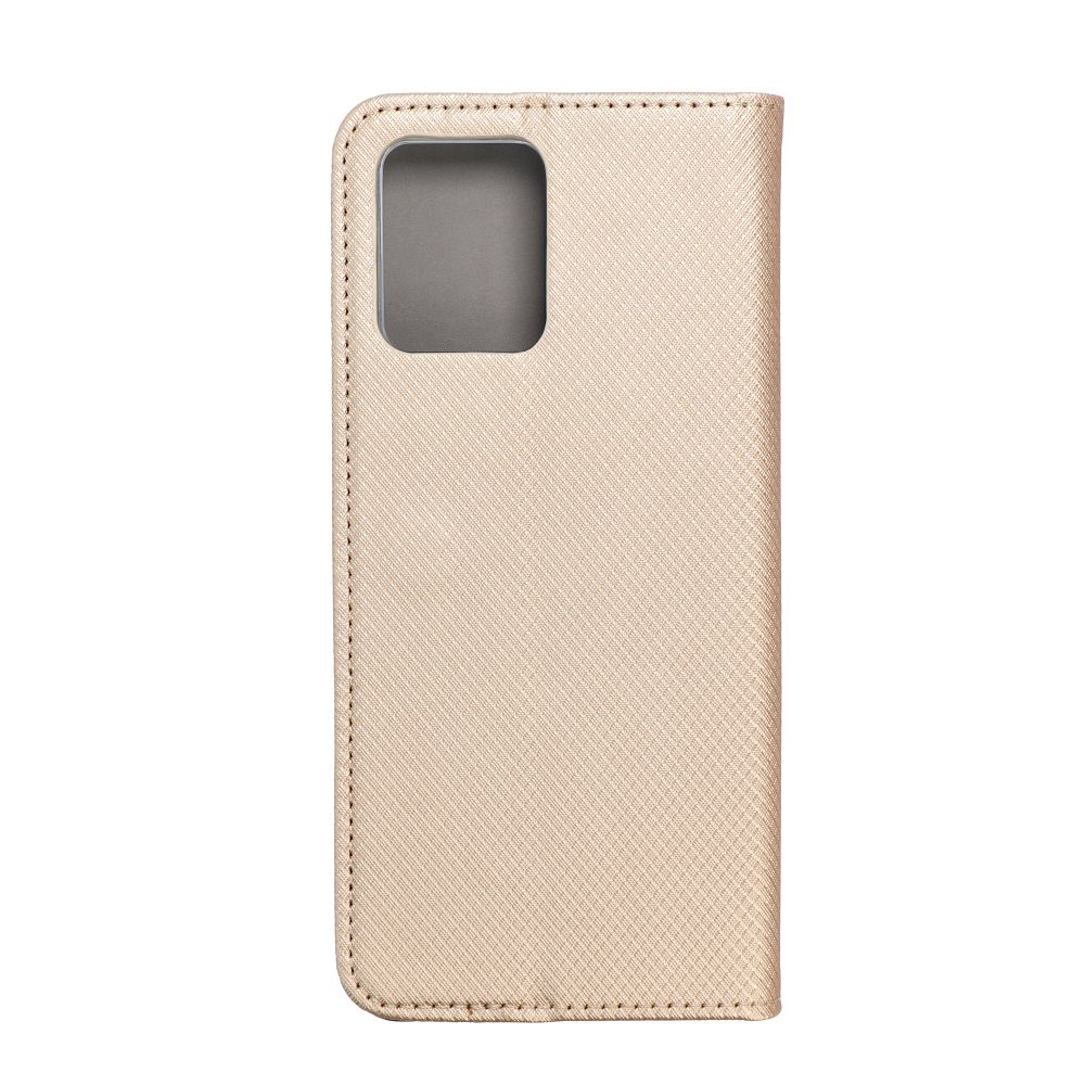 SMART CASE Book for MOTOROLA G23 gold