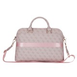 Guess PU 4G Triangle Logo Taška na Notebook 13/14/15" Pink