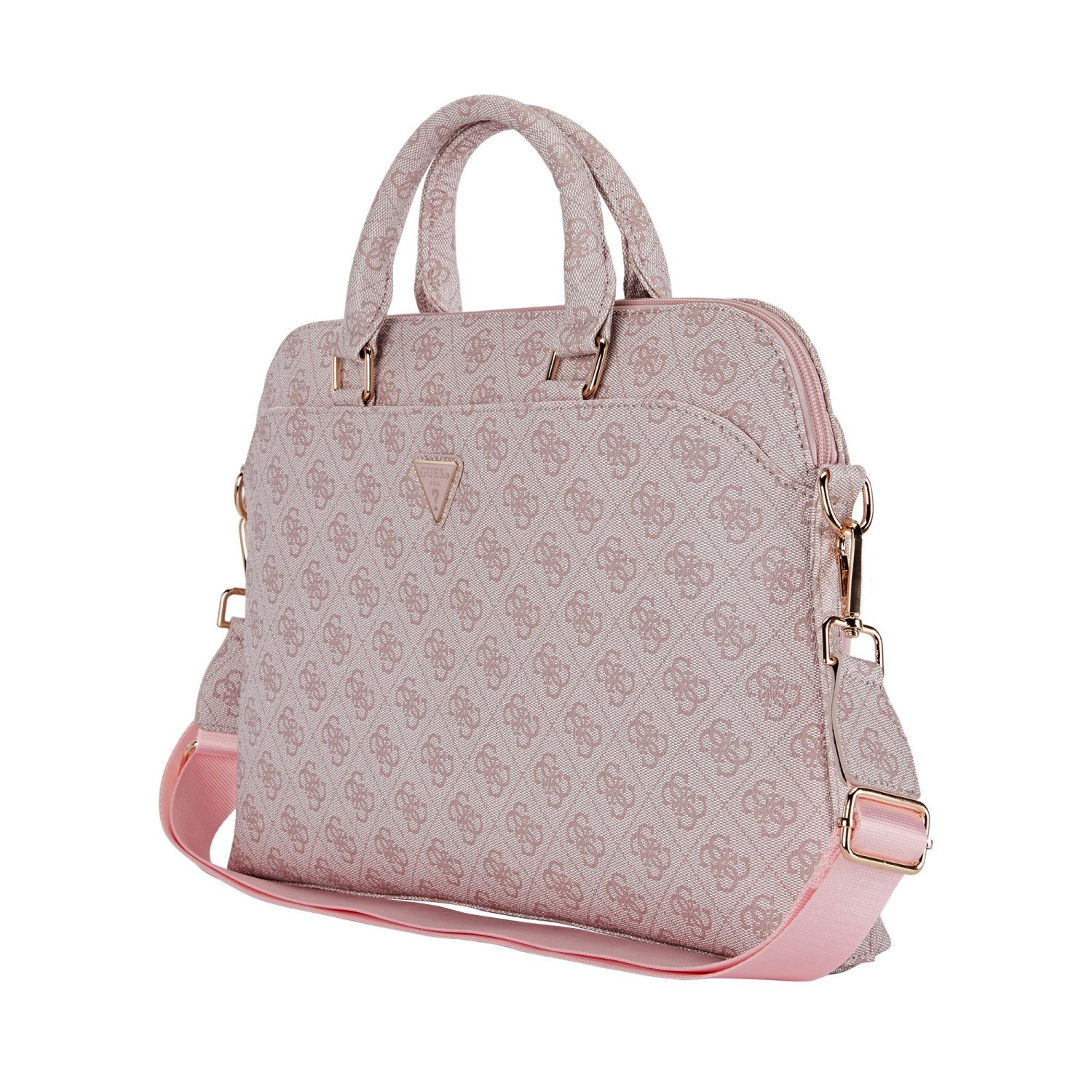 Guess PU 4G Triangle Logo Taška na Notebook 13/14/15" Pink