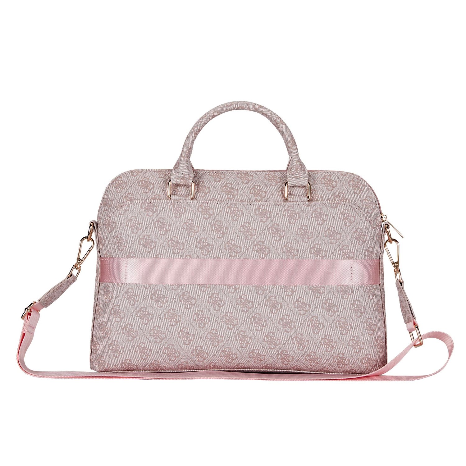 Guess PU 4G Triangle Logo Taška na Notebook 13/14/15" Pink