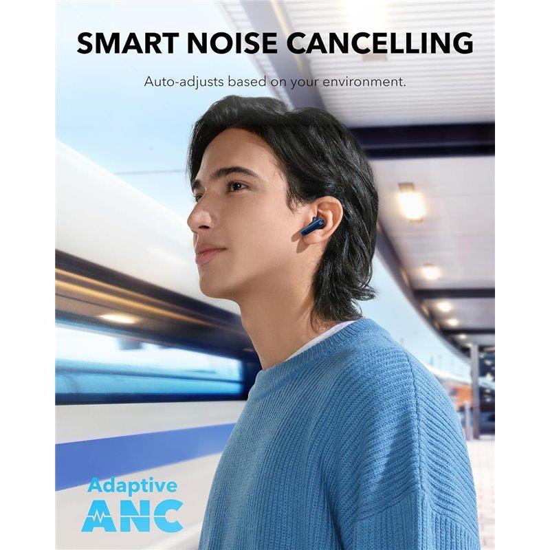 Anker soundcore P40i Bluetooth sluchátka modrá