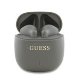 Bezdrátová sluchátka Guess Printed Classic Logo TWS, taupe