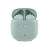 Bezdrátová sluchátka Guess Printed Classic Logo TWS, green