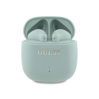 Bezdrátová sluchátka Guess Printed Classic Logo TWS, green
