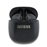 Bezdrátová sluchátka Guess Printed Classic Logo TWS, black
