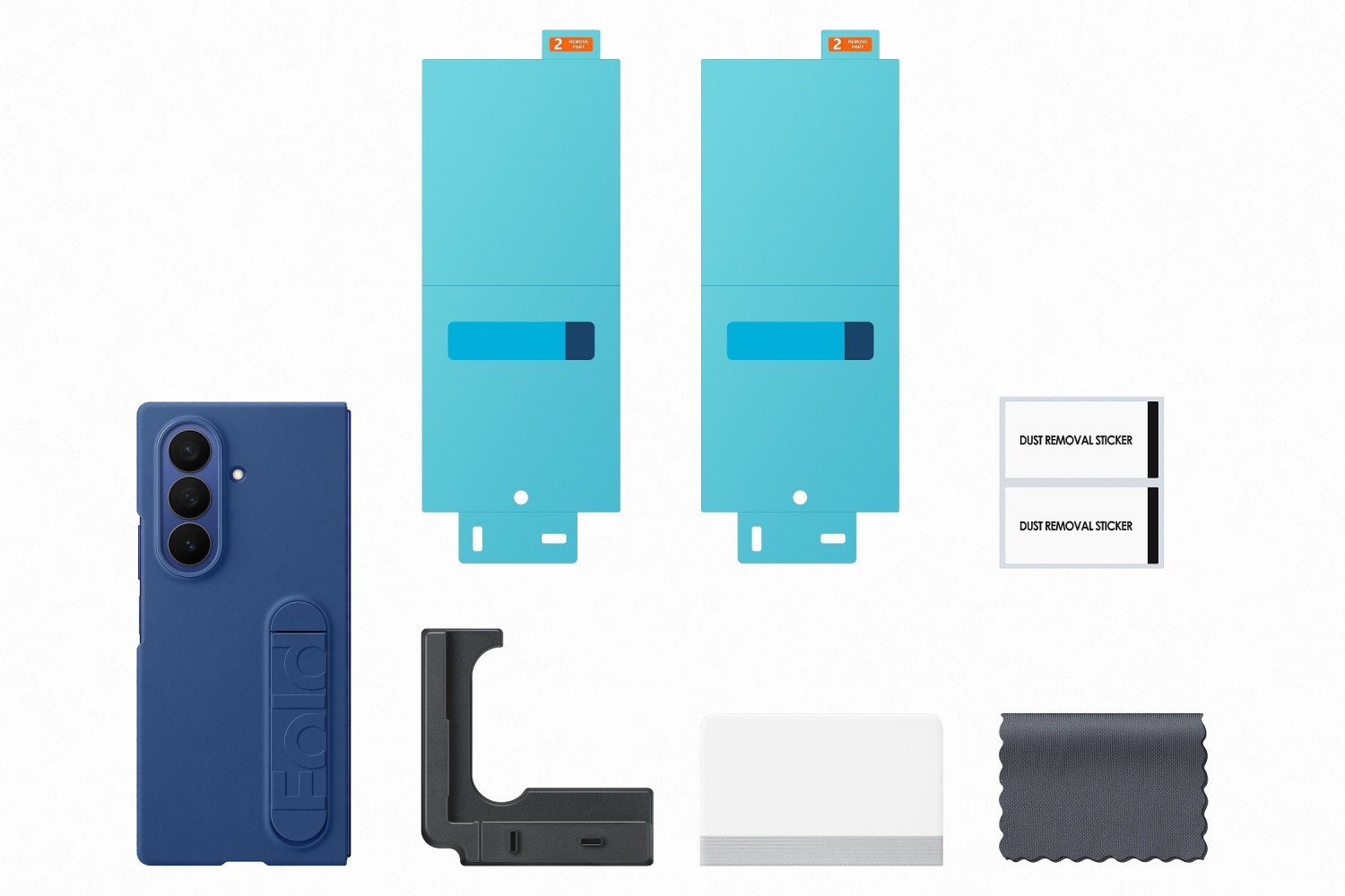 EF-MF966CNE Samsung Silikonový Kryt pro Galaxy Z Fold 7 Blue