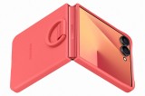 EF-PF766TRE Samsung Silikonový Kryt s Kroužkem pro Galaxy Z Flip 7 Red