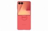 EF-PF766TRE Samsung Silikonový Kryt s Kroužkem pro Galaxy Z Flip 7 Red