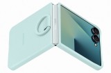 EF-PF766TME Samsung Silikonový Kryt s Kroužkem pro Galaxy Z Flip 7 Light Cyan