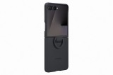 EF-PF766TBE Samsung Silikonový Kryt s Kroužkem pro Galaxy Z Flip 7 Black