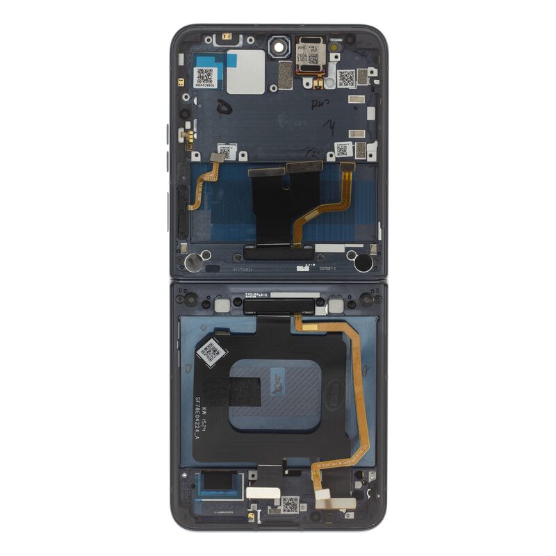 LCD display + dotyková deska + přední kryt pro Motorola RAZR 60 Ultra, rio red (Service Pack)