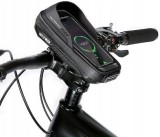 WILDMAN traveling bag for bike handlebars with zipper 0,5L (4 "- 7") ES16 black