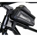 WILDMAN traveling bag for bike frame with zipper 2L (4 "- 7") M30 black