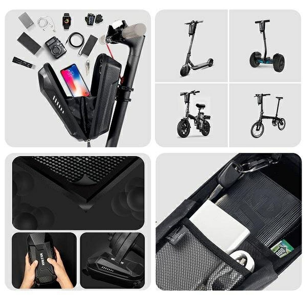 WILDMAN traveling bag for scooter waterproof 4L ES8X Max black