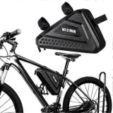 WILDMAN traveling bag under the bike frame with zipper 2,5L ES19 black