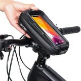 WILDMAN traveling bag for bike frame with zipper 0,6L (4 "- 7") MS33 black
