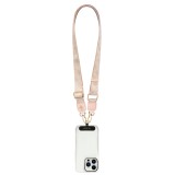 Guess Crossbody Popruh PU 4G Metal Logo Pink