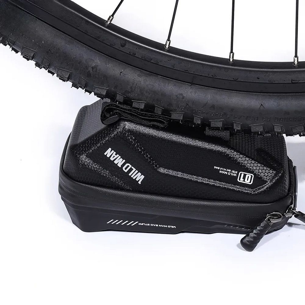 Cestovní pouzdro WILDMAN na řídítka kola se zipem 1l (4" - 7") XT1, černá