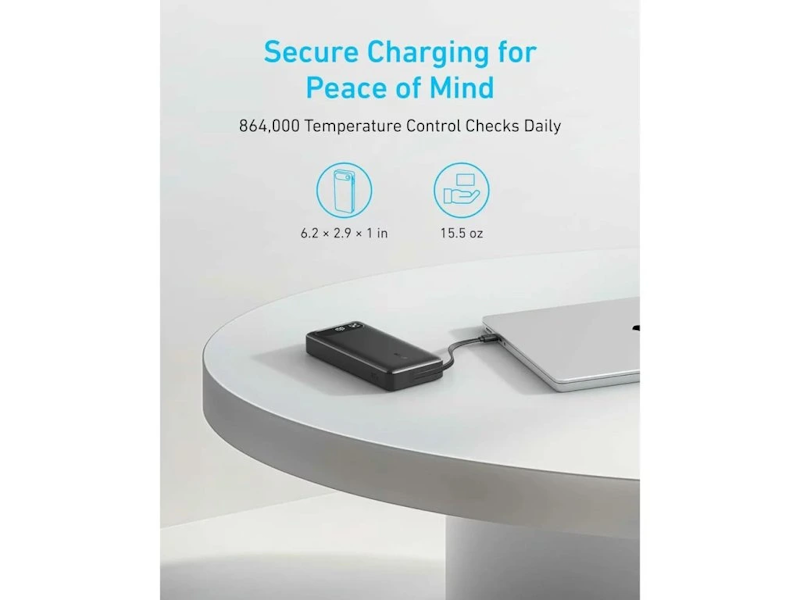 Anker 20000mAh, 87W Powerbanka černá