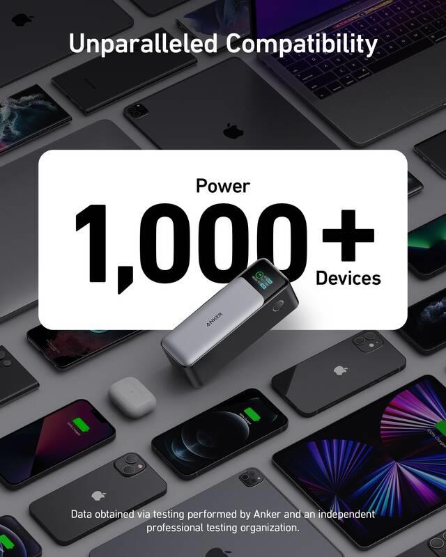 Anker 737 24000mAh, 140W Powerbanka černá