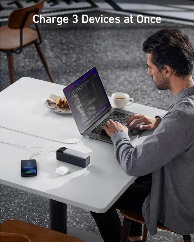 Anker 737 24000mAh, 140W Powerbanka černá