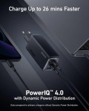 Anker 737 120W, 2xUSB-C, 1xUSB-A Nabíječka do sítě černá