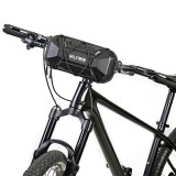 WILDMAN traveling bag for bike handlebars with zipper 2L XT17 black