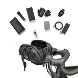 WILDMAN traveling bag for bike handlebars with zipper 2L XT17 black