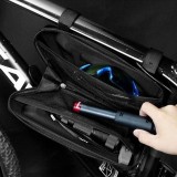 WILDMAN traveling bag under the bike frame with zipper 1,5L E4 black