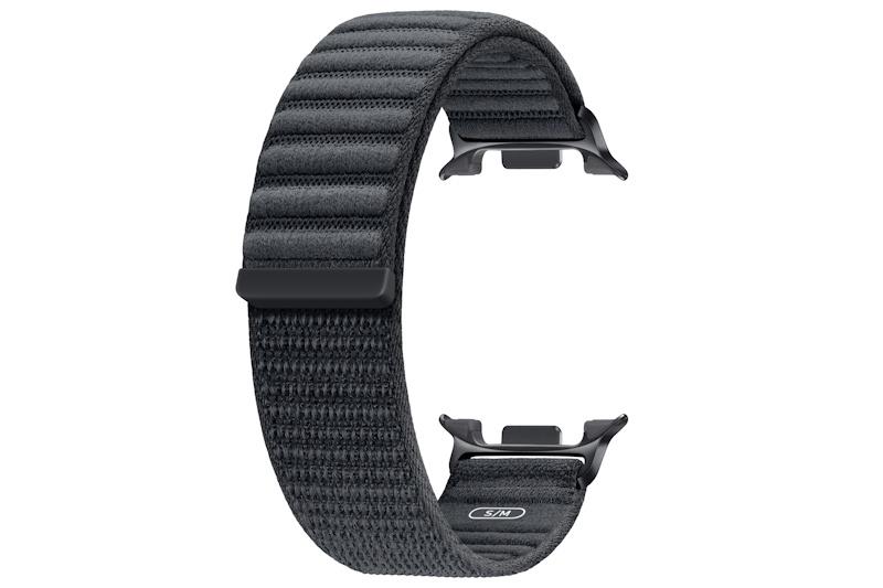 Látkový řemínek Samsung ET-SVL32SBEGEU velikost S/M pro Samsung Galaxy Watch8, šedá