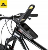 WILDMAN traveling bag for bike frame with zipper 1L (4 "- 7") E12X black