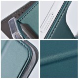 SMART MAGNETO Book case for MOTOROLA EDGE 60 PRO dark green
